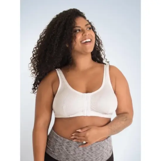 Leading Lady The Marlene - Silky Front-Closure Comfort Bra image {5}