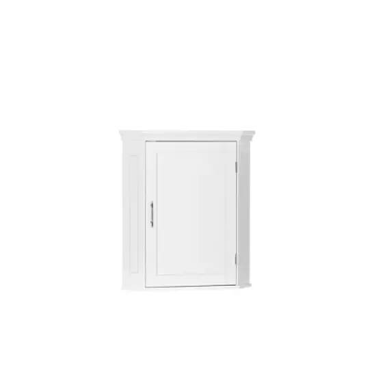 Somerset Corner Wall Cabinet White - RiverRidge Home image {2}
