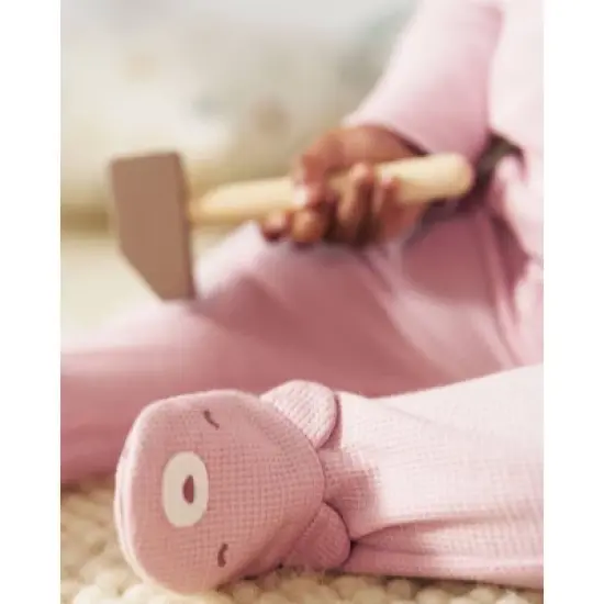 Carter's Just One You&reg; Baby Girls' Bows Long Sleeve Bodysuit - Burgundy image {2}