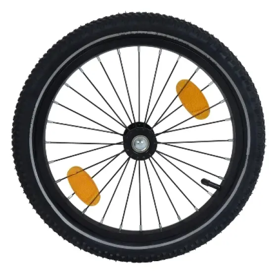 2-in-1 Bike Trailer & Push Cart for Pets - Detachable Bike Hitch & Push Handle Included - All-Terrain Wheels,Holds Pets Up to 88 lbs image {14}