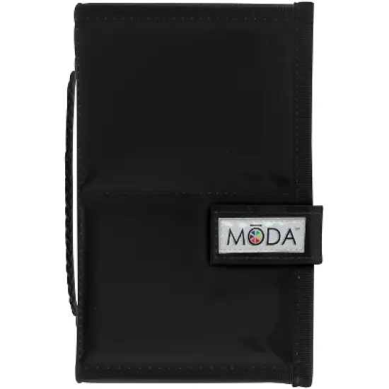 MODA Brush Totally Electric Complete Face  6pc Travel Sized Makeup Brush Flip Kit, Includes Powder, Complexion, and Highlighter Makeup Brushes image {10}