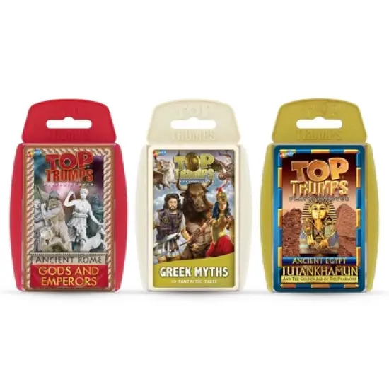 Top Trumps&reg; Card Game 3-Game Bundle, Ancient Civilizations image {1}