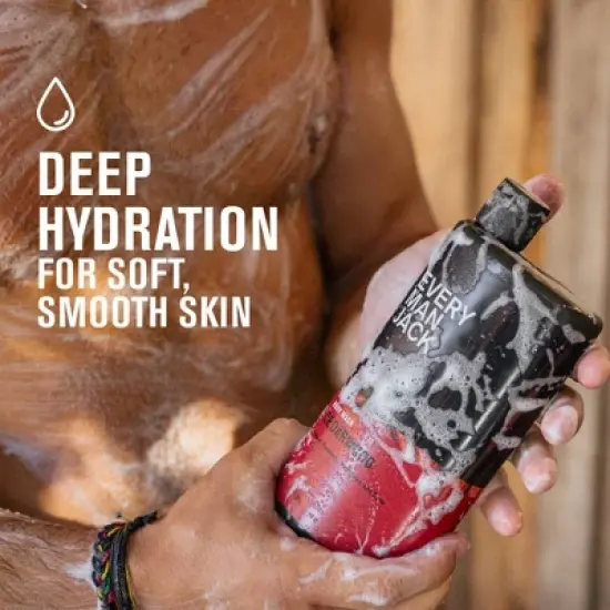 Every Man Jack Cedarwood Hydrating Men's Body Wash - 16.9 fl oz image {2}