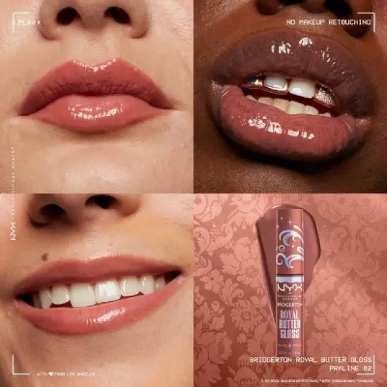 NYX Professional Makeup Bridgerton Royal Butter Gloss - 0.27 fl oz image {3}