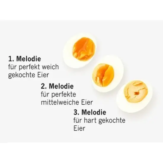 BrainStream Kids BeepEgg - Musical Egg Timer & Kitchen Timer for Kids & Adults, Plays 3 Tunes for Soft, Medium & Hard-Boiled Eggs image {3}