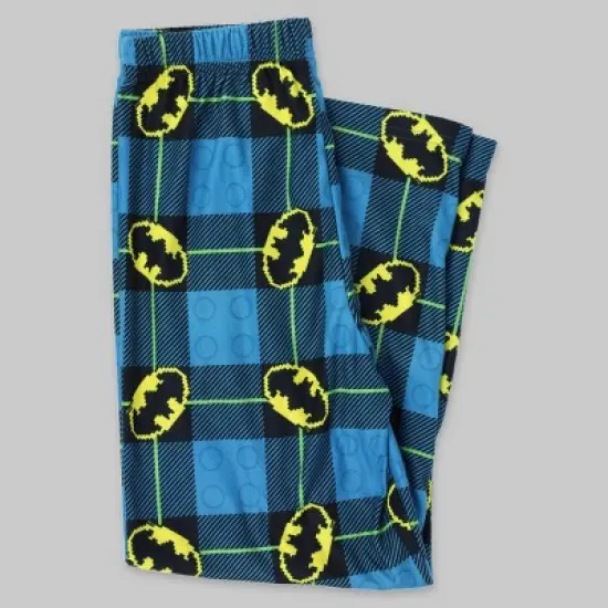Boys' The LEGO Batman 2pk Pajama Pants - Black/Blue image {3}