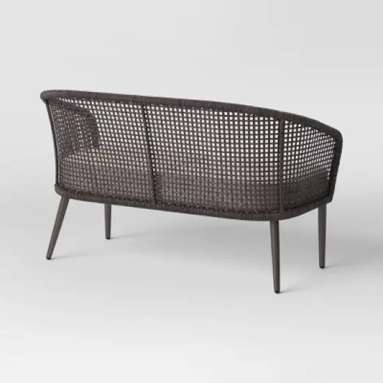 Weybridge Wicker Weave Patio Loveseat - Threshold&trade; image {3}