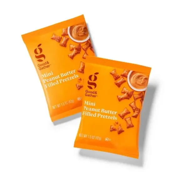 Mini Peanut Butter Filled Pretzels Multipack - 9ct - Good & Gather&trade; image {2}