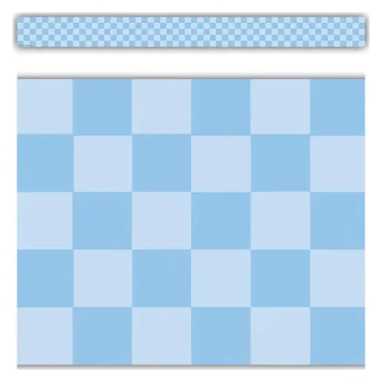 Teacher Created Resources&reg; Checkers Scalloped Border Trim, 35 Feet Per Pack, 6 Packs image {2}