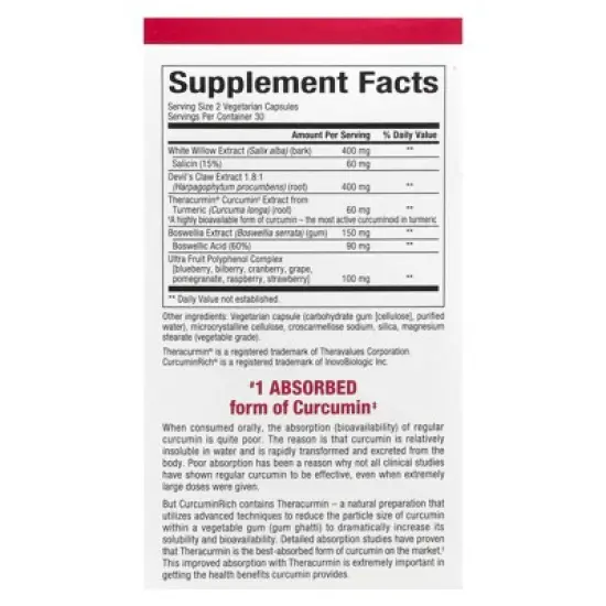 Natural Factors CurcuminRich&reg;, Joint Curcumizer&reg;, 60 Vegetarian Capsules image {1}