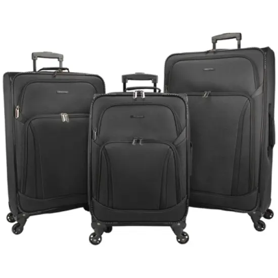 Dejuno Oslo 3-Piece Lightweight Expandable Spinner Luggage Set image {7}