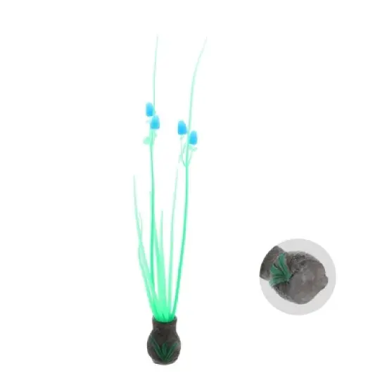 Unique Bargains Silicone Aquarium Simulation Coral Orchid Flower Fish Tank Landscape Decoration image {5}