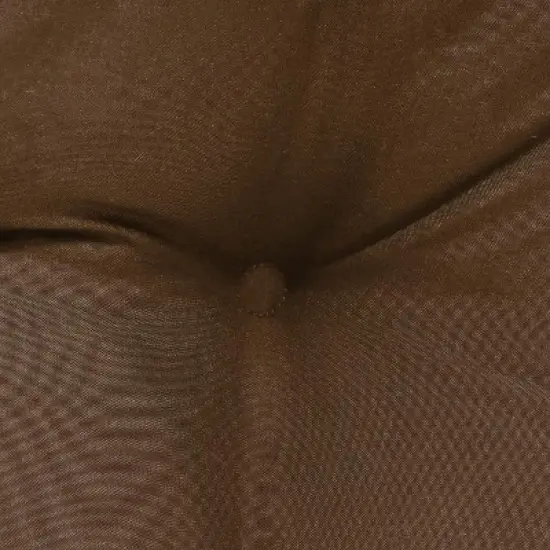 Habitat Tufted Ultra Soft Comfortable Chair Pad Pack of 2 Each 15" X 15" Brown image {1}