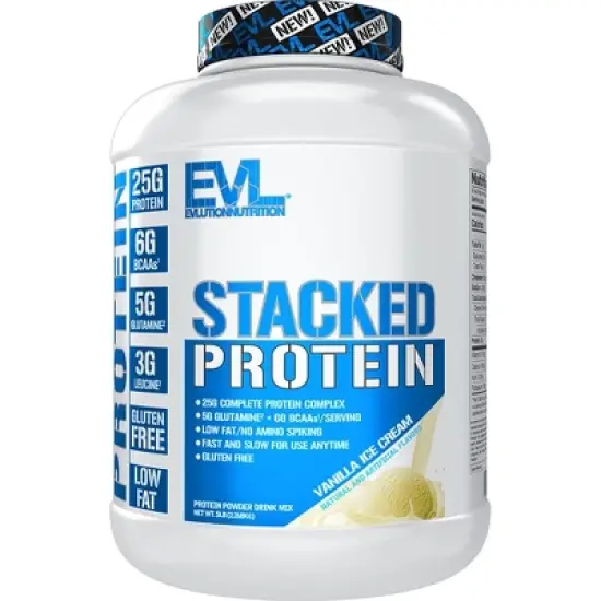 Evlution Nutrition Stacked Protein - 5lb image {5}