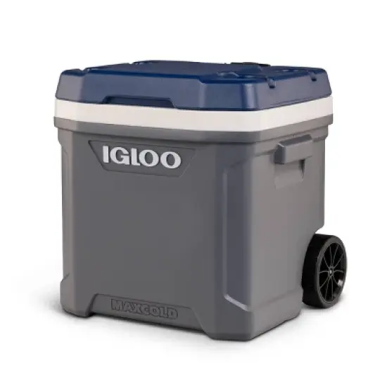 Igloo MaxCold Latitude 62qt Rolling Cooler - Carbonite image {4}