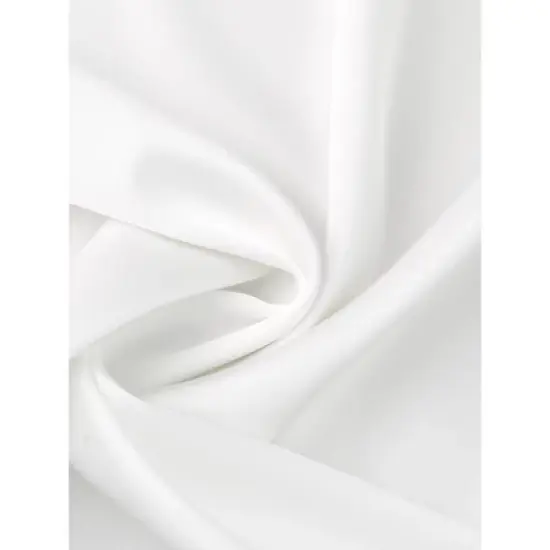 cheibear Womens Satin Nightgowns Long Sleeve Lace Trim V-Neck Pajama Dress image {4}