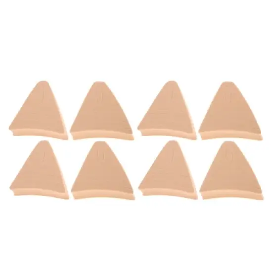 Unique Bargains Soft Pointed Head Tear Strip Toe Plugs 4 Pairs image {6}
