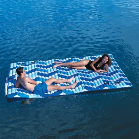 WOW Floating Water Walkway - Blue Chevron image {2}