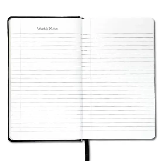 Wit & Delight 2024 Skinny Planner 7.875"x4.875" Black image {6}
