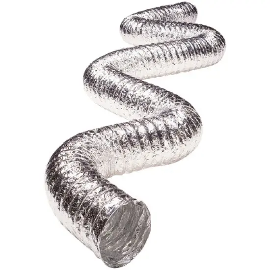 Deflecto&reg; Supurr-Flex&reg; 5-Ply 4-In. Aluminum Flexible Dryer Vent Transition Duct image {2}