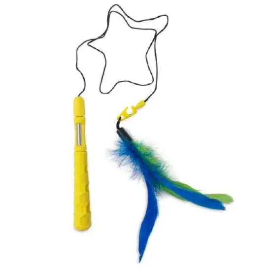 JW Pet Flutter-ee Feathers Telescopic Wand Cat Toy image {3}
