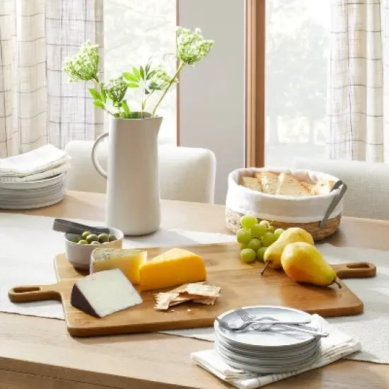 Large Double Handle Wood Serve Board - Hearth & Hand&trade; with Magnolia image {1}