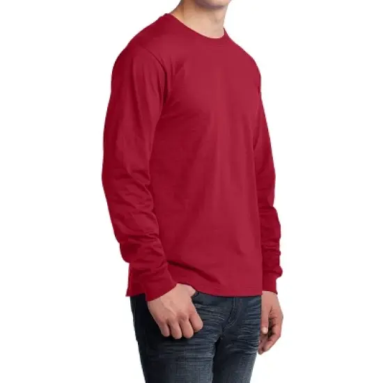 Mafoose Men's Long Sleeve Core Cotton Tee image {11}