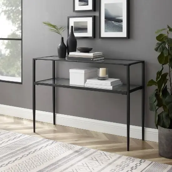 Ashton Console Table Matte Black - Crosley image {5}