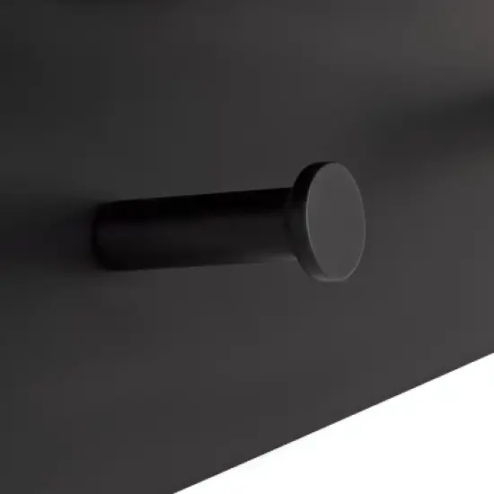 36" x 7.5" x 4.5" Levie Wood Wall Shelf Ledge with Knobs - Kate & Laurel All Things Decor image {4}