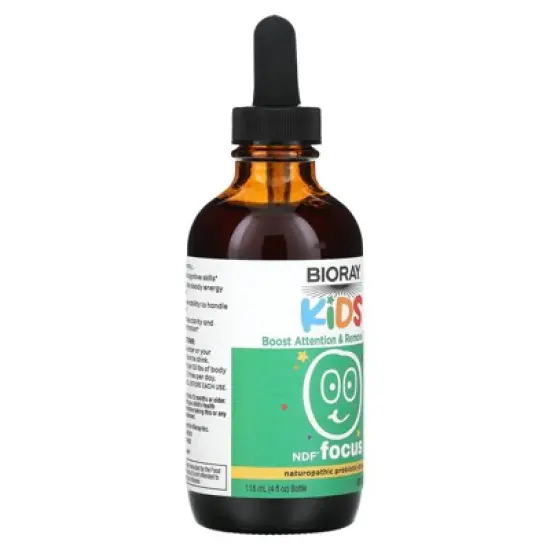 Bioray Kids, NDF Focus, Citrus, 4 fl oz (118 ml) image {3}