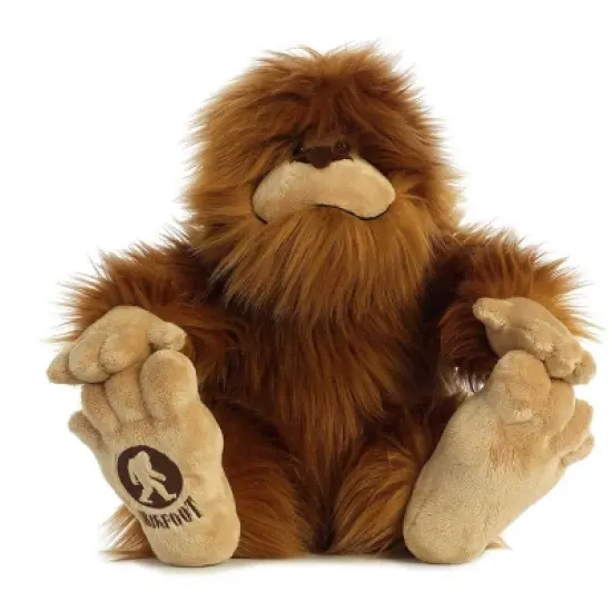 Aurora Fantasy 12" Big Foot Brown Stuffed Doll image {3}