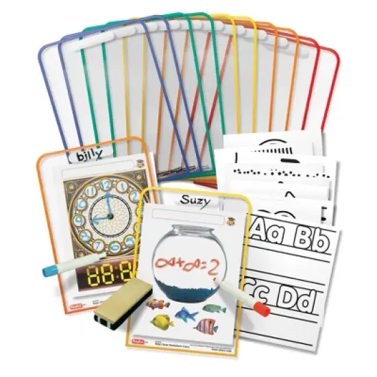 Roylco&reg; Wipe Clean Worksheet Covers, 10/Pack image {3}