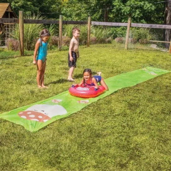 BigMouth Inc. Squishmallows Lawn Water Slide - Malcolm the Mushroom image {4}
