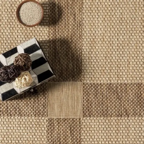 nuLOOM Natasha Casual Stripes Indoor/Outdoor Area Rug image {5}