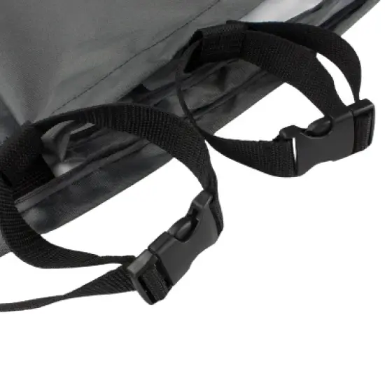 Summerset Shield Titanium 3-Layer UV Resistant Outdoor Accent Table Square Cover - Dark Grey image {2}