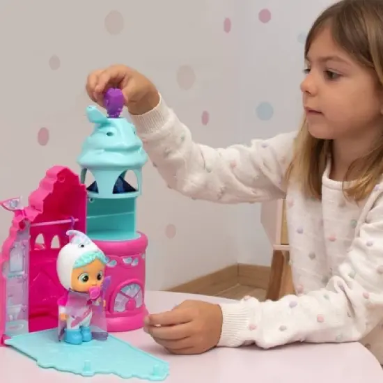 Cry Babies Magic Tears Icy World Elodie's Crystal Castle Playset image {6}