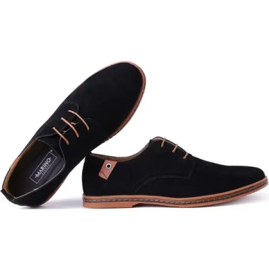 Mio Marino - Men's Classic Suede Oxford Shoes image {5}
