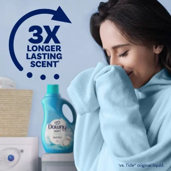 Downy Cool Cotton Ultra HE Compatible Liquid Fabric Softener image {4}