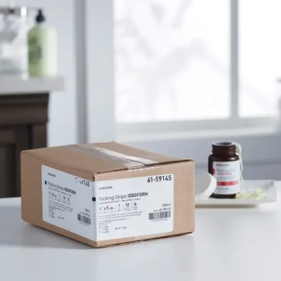 McKesson Packing Strip with Iodoform, Sterile Cotton image {2}