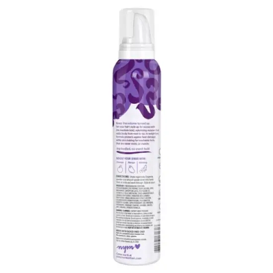 Not Your Mother's Plump for Joy Volumizing Mousse - 7oz image {1}