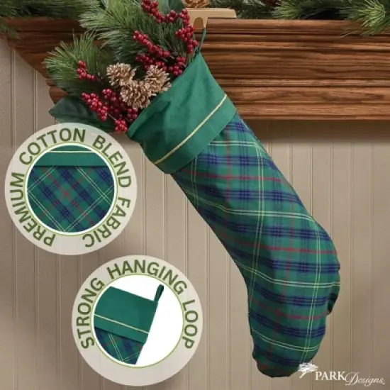 Patricia Heaton Home Macmerry Plaid Stocking Set of 2 image {2}