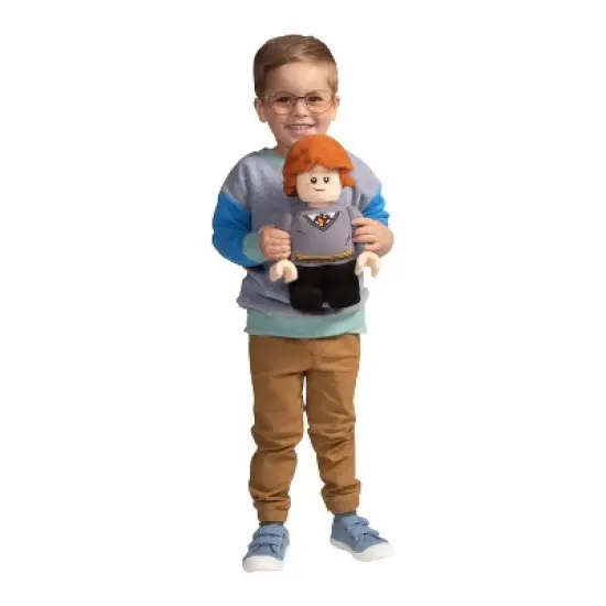 Manhattan Toy Company LEGO&reg; Ron Weasley&trade; Minifigure Plush 12" Character image {3}