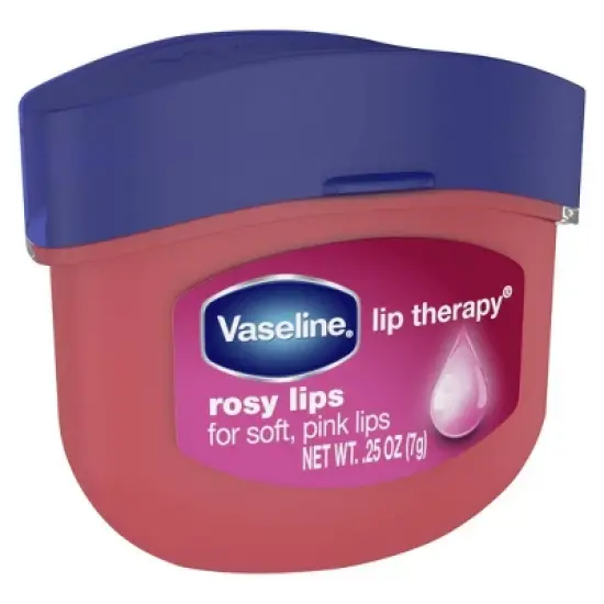 Vaseline Lip Therapy Mini Lip Balm - Rosy - Travel Size - 0.25oz image {2}
