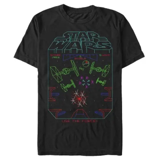 Men's Star Wars Arcade Game T-Shirt image {4}