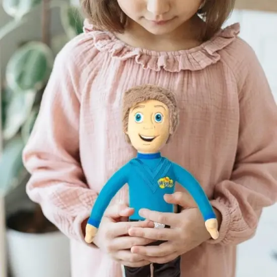 Mighty Mojo The Wiggles Plush Doll Anthony Blue 14" image {3}