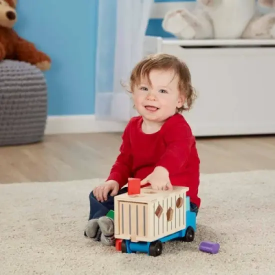 Melissa & Doug Shape-Sorting Dump Truck image {2}