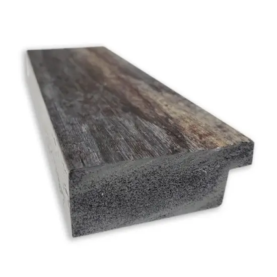 Amanti Art Bark Rustic Char Narrow Framed Dry Erase Magnetic Board image {2}