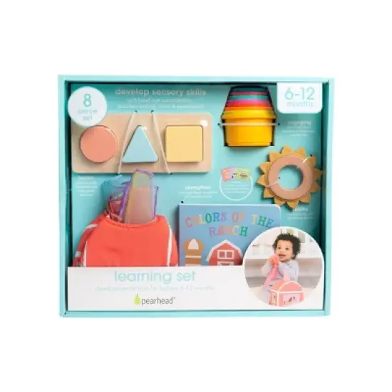 Pearhead Learning Kit for Babies 6-12 Months - 8pk image {8}