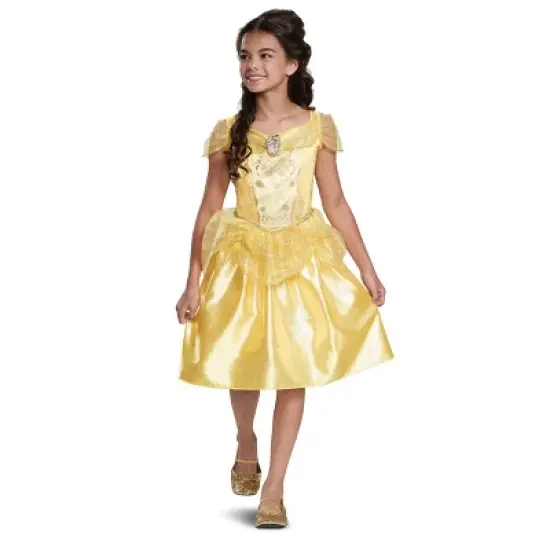 Disney Beauty and the Beast Princess Belle Toddler Halloween Costume Dress image {6}