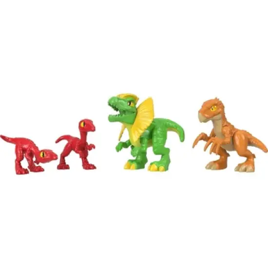Fisher Price Imaginext Jurassic World: Dominion Baby Dinosaurs Figure Set 7pc image {1}